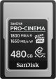 SanDisk - PRO-CINEMA 480GB Cfexpress Type A Card