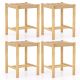 Costway - Dining Stool Set of 4 18