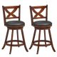 Costway - Set of 2 Bar Stools 24