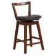 Costway - Swivel Counter Height Bar Stool 1PC 26