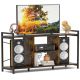 Costway - 3-tier TV Stand for 55