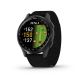 Garmin - Approach S50 GPS Smartwatch 43mm Anodized Aluminum - Slate Aluminum Bezel with Black Nylon Band