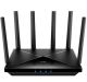 Cudy - BE6500 2.5G Wi-Fi 7 Router - Black