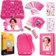 Kodak x Barbie Step Slim AMZRODBP1K2 Instant Photo Printer, Styled Barbie Case, Paper & More - Gift Bundle - Dark Pink