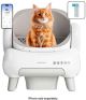 NEAKASA - M1 Lite Open-Top Self Cleaning Cat Litter Box - White
