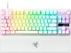 Razer - Huntsman V3 Pro 8KHz TKL Wired Analog Optical Linear Switch Gaming Keyboard with Snap Tap - White