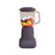 Bella - Fits-anywhere Kitchenware: Flip & Store 48-oz. Blender, 450W & 10 Speed Settings - Plum