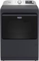 Maytag - 7.4 Cu Ft. Smart Electric Dryer with Pet Pro Option and Extra Power - Midnight Steel