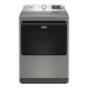 Maytag - 7.4 Cu Ft. Smart Electric Dryer with Pet Pro Option and Extra Power - Classic SIlver
