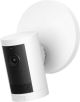 Outdoor Cam Plus, Power over Ethernet with Wide-Angle 2K Video, Ring Vision and Low-Light Sight for color night vision - White