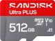 256GB SanDisk Ultra PLUS microSD UHS-I Card