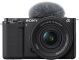 Sony - Alpha ZVE10: APS-C Content Creatorsâ€™ Camera - Black