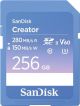 SanDisk - Creator 256GB SD UHS-II Card