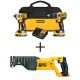 DEWALT 20V MAX XR Cordless Brushless Drill/Impact 2 Tool Combo Kit, 20V MAX Reciprocating Saw, and (2) 20V 2.0Ah Batteries