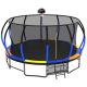 Tatayosi 16 ft. Jumping Trampoline with Enclosure and Ladder for Both Kids & Adults, Indoor & Outdoor DJYC-H-W550S00008