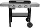 Weber 3 Burner Propane Gas Grill 28 in. Flat Top Griddle in Black
