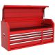 Husky Modular 52 in. 8-Drawer Red Top Tool Chest