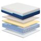 Nautica Revitalize Medium-Plush Queen Size Hybrid Innerspring 12 in. Mattress IMIFN8312QN