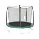 SKYWALKER TRAMPOLINES Outdoor Kids 8 ft. Round Trampoline with Safety Net Enclosure, Green SWTC811
