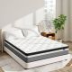 BedNew Twin Medium Firm Hybrid 10 in. Memory Foam and Pocket Spring Pillow Top Bed in a Box Mattress MT-S-E26-10-T