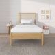 NapQueen Twin Medium Memory Foam Mattress 5 in. Bed-in-a-Box White Mattress NQ45511W