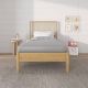 NapQueen Twin Medium Memory Foam Mattress 5 in. Bed-in-a-Box Gray Mattress NQ45511G