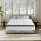Babo Care King Size 12 in. Medium Hybrid Memory Foam Mattress - Bamboo Charcoal Absorption, CertiPUR-US and OEKO-TEX Certified Babo3-K
