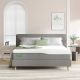 Novilla King Size Medium Gel Memory Foam 10 in. 2-Sided Mattress HD-10-K-N01020