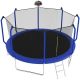 Outdoor 12 ft. Trampoline with Basketball Board and Enclosure Net, ASTM Approved Reinforced Type JX-K1163P147145