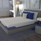 Vibe Supreme Cooling Twin x L Medium Firm Gel Hybrid 10 in. Bed-in-a-Box Mattress 20.2155.23.06.96