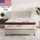 Ottomanson Queen Medium Firm Hybrid 13 in. Edge to Edge Pocket Coil Bed in A Box Ottopedic Mattress BTX-OTP-Q