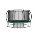 10 ft. Outdoor Recreational Trampoline with Enclosure Net Ladder for Kids Adults for Garden, Green LM-ZEG123
