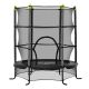5 ft. Kids Trampoline, 64 in. Indoor Trampoline for Kids with Safety Enclosure,Indoor & Outdoor Use, Black LM-ZEG130