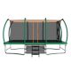 Sudzendf Green 10 ft. x 16 ft. Outdoor Square Trampolines for Kids Adults Long Rectangular Tumbling Trampoline KIKIO204419