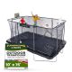 JUMPKING 10 ft.x 15 ft. Rectangle Trampoline with 2-Powder Coated Basketball Hoop, Breakaway Rim for Kid, Adult for Enclosure Net JK1015RCBHC2