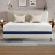 Twolike 14 in. King Memory Gel Foam Mattress Medium Edge Support Pressure Relief for a Good Night's Sleep Boxed Set HD-JSFHM-14K