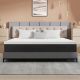 Twolike Twin Medium Memory Foam 10 in. Bed-in-a Box Mattress HD-LCBHM-10T