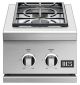DCS by Fisher & Paykel Double Side Burner Stainless Steel - SBE1-142-L