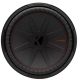 KICKER - CompR 15in. Dual-Voice-Coil 2-Ohm Subwoofer - Black