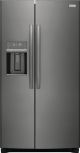 Frigidaire Gallery 25.6 Cu.-ft. Side-by-Side Refrigerator - Smudge-Proof Black Stainless Steel