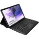 SaharaCase - Keyboard Case w/ Mouse Pad for Samsung Galaxy Tab S7 FE - Black