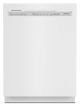KitchenAid - 24in. Front Control Built-In Dishwasher w/ Stainless Steel Tub, ProWash, 47 dBA - White