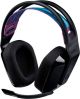 Logitech - G535 LIGHTSPEED Wireless Dolby Atmos Gaming Over-the-Ear Headset for PC, PS4, PS5 w/ Flip to Mute Microphone - Black