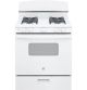 GE - 4.8 Cu.-ft Freestanding Gas Range - White - JGBS10DEMWW