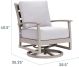 YardbirdÂ® Eden Outdoor Swivel Rocking Chair - Silver