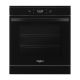 Whirlpool - 24in. Built-In Single Electric Convection Wall Oven w/ Adjustable Self-Clean Cycle - Black
