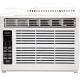 Whirlpool - Energy Star 8,000 BTU Window-Mounted Air Conditioner w/ Remote | AC for Rooms up to 350 Sq.Ft. | Eco, Sleep Mode - White