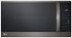 LG - 1.8 Cu. Ft. Over-the-Range Microwave with Sensor Cooking and EasyClean - Black stainless steel