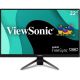 ViewSonic - 21.5 LCD FHD Monitor (DisplayPort VGA, HDMI) - Black