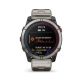 Garmin - quatix 7X Solar Edition 51 mm Fiber-reinforced polymer - Titanium